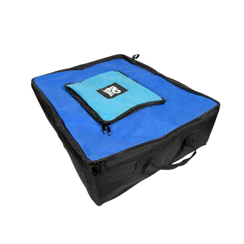 Your Cat Backpack Travel Cat Collapsible Cat Litter Box for Small, Medium, Large Cats & Kittens - Easy Clean, Foldable with Zippered Cover, Extra Pocket & Side Handles - Image 5